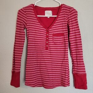 Victoria's Secret Thermal Pajama Top Size XS